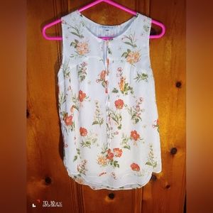 Rose + Olive top size xs.